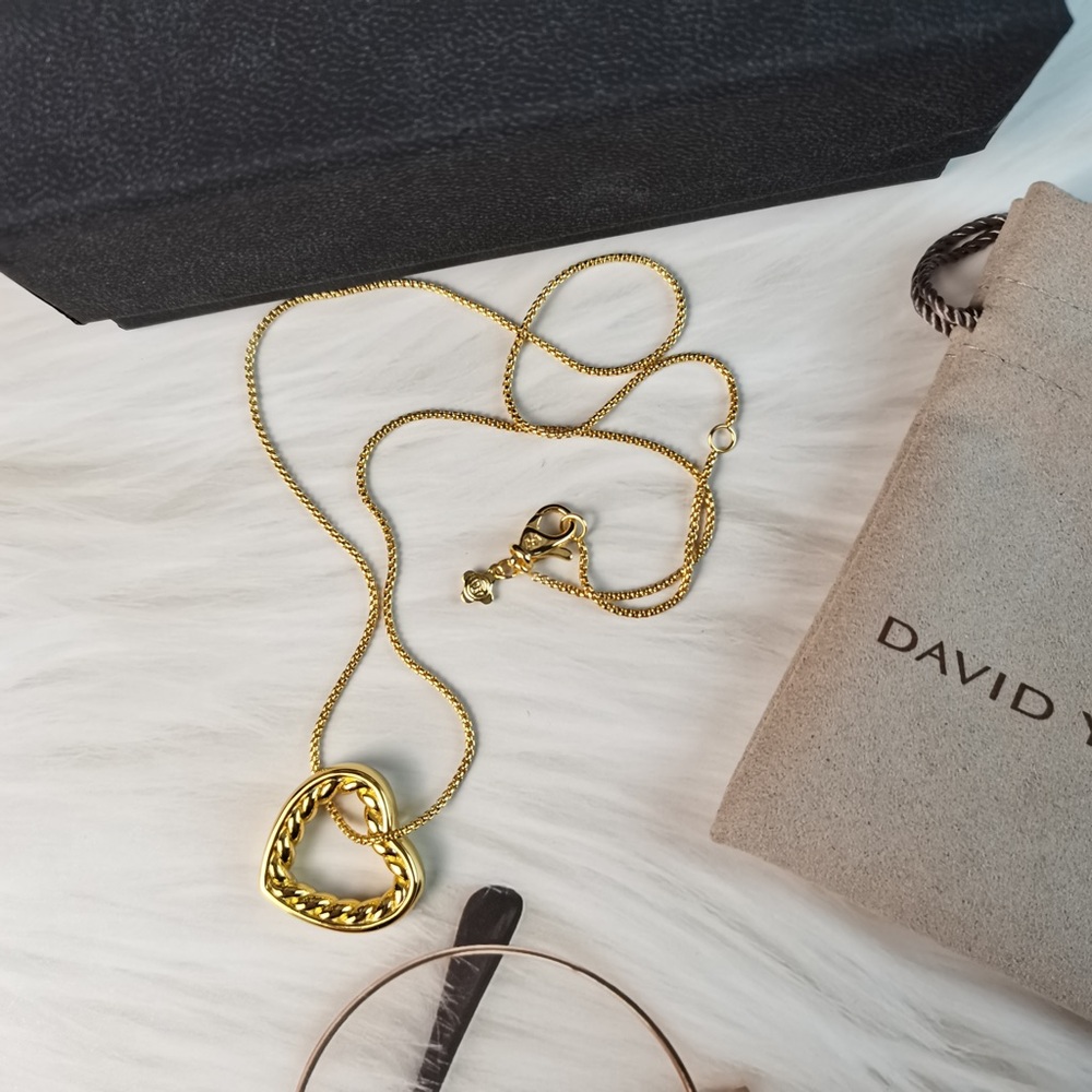 David yurman petite heart necklace